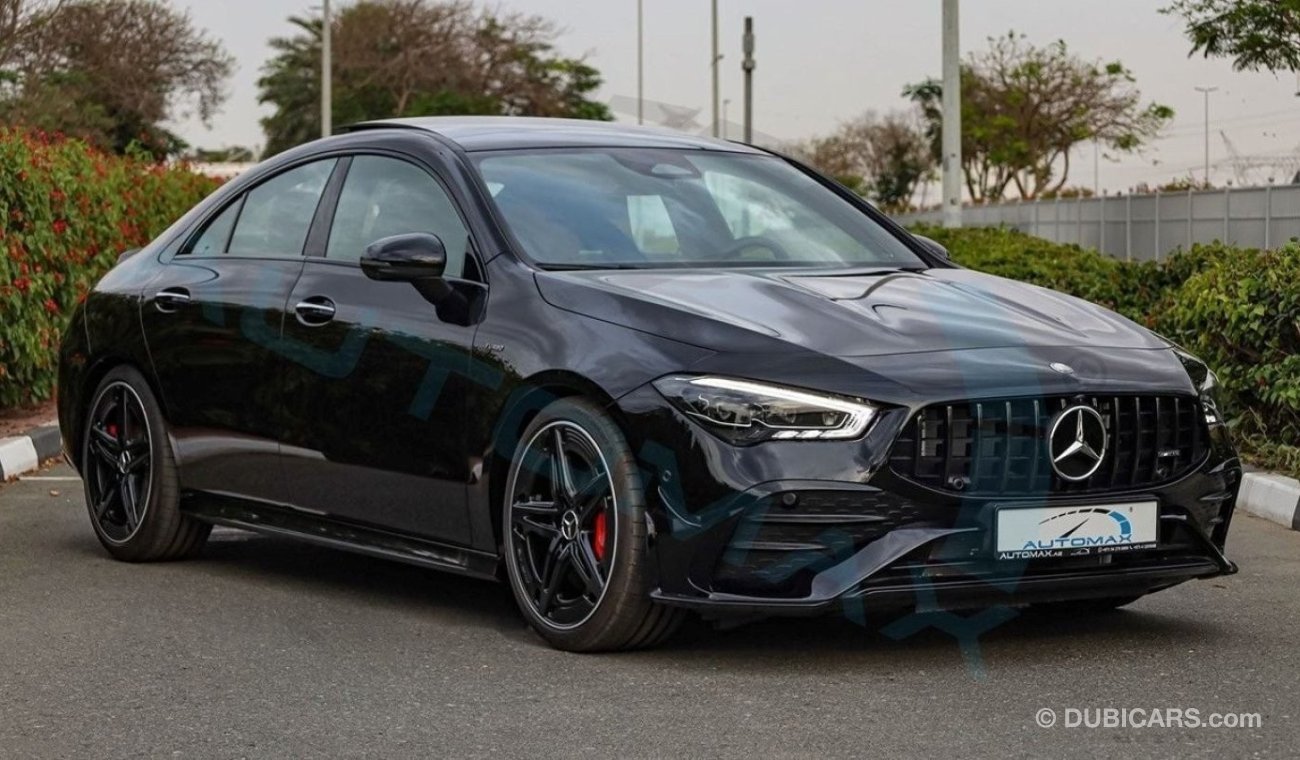 Mercedes-Benz CLA 35 AMG 4Matic Coupe , New Facelift , Night Package , 2024 GCC , 0Km , (ONLY FOR EXPORT)