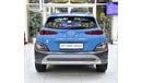 Hyundai Kona EXCELLENT DEAL for our Hyundai Kona 2.0L ( 2023 Model ) in Blue Color GCC Specs