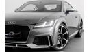 Audi TTRS TFSI quattro 2018 Audi TTRS Quattro 2.5 / Full-Service History