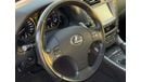 Lexus IS250 2008 I Korean Specs I Ref#363