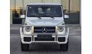 مرسيدس بنز G 63 AMG Std 5.5L MERCEDES G-63 AMG 2016 GCC ORGINAL PAINT // ACCIDENT FREE // PERFECT CONDITION