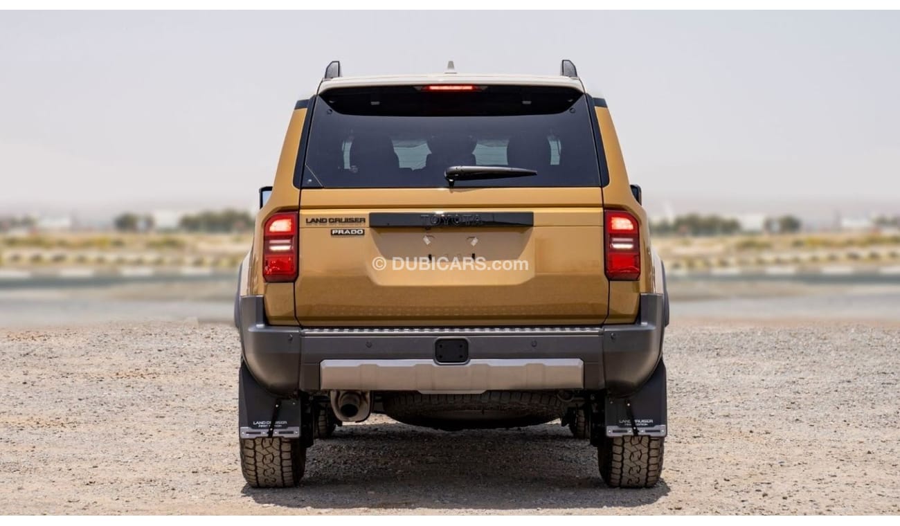 تويوتا برادو TOYOTA PRADO 250 2.4P AT FIRST EDITION MY2024 – SAND & GREY ROOF