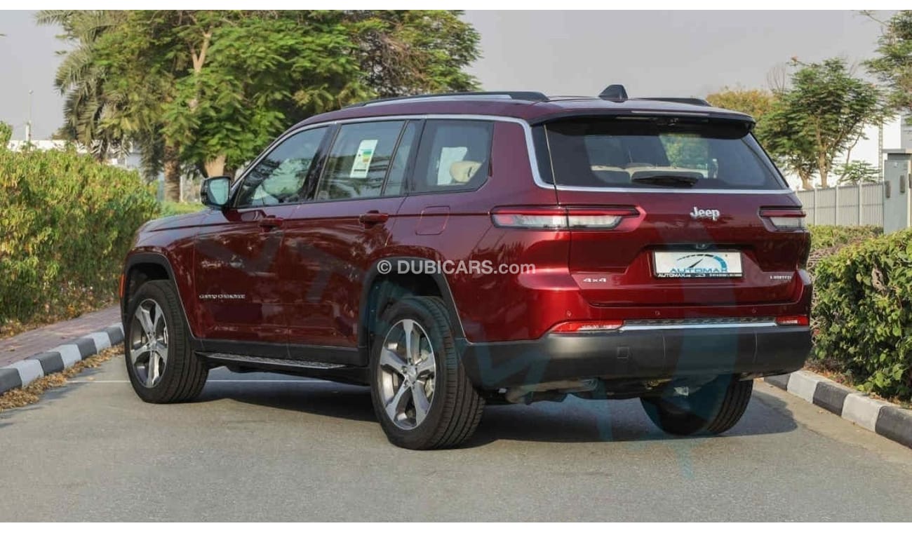 Jeep Grand Cherokee Limited L Plus Luxury V6 3.6L , 2024 GCC , 0Km , With 3 Years or 60K Km Warranty @Official Dealer