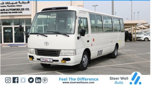 Toyota Coaster DIESEL 30 SEATER BUS WITH GCC SPEC