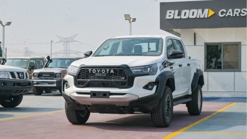 تويوتا هيلوكس Toyota Hilux 2.8Ltr GR SPORT AT 2024-WHITE-SAUDI SPECS