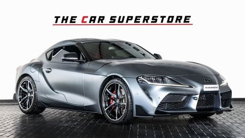 Toyota Supra GR 3.0L A/T 2022-TOYOTA SUPRA GR-GCC-SPECIAL COLOR-FSH WITH AL FUTTAIM-SERVICE CONTRACT AND WARRANTY