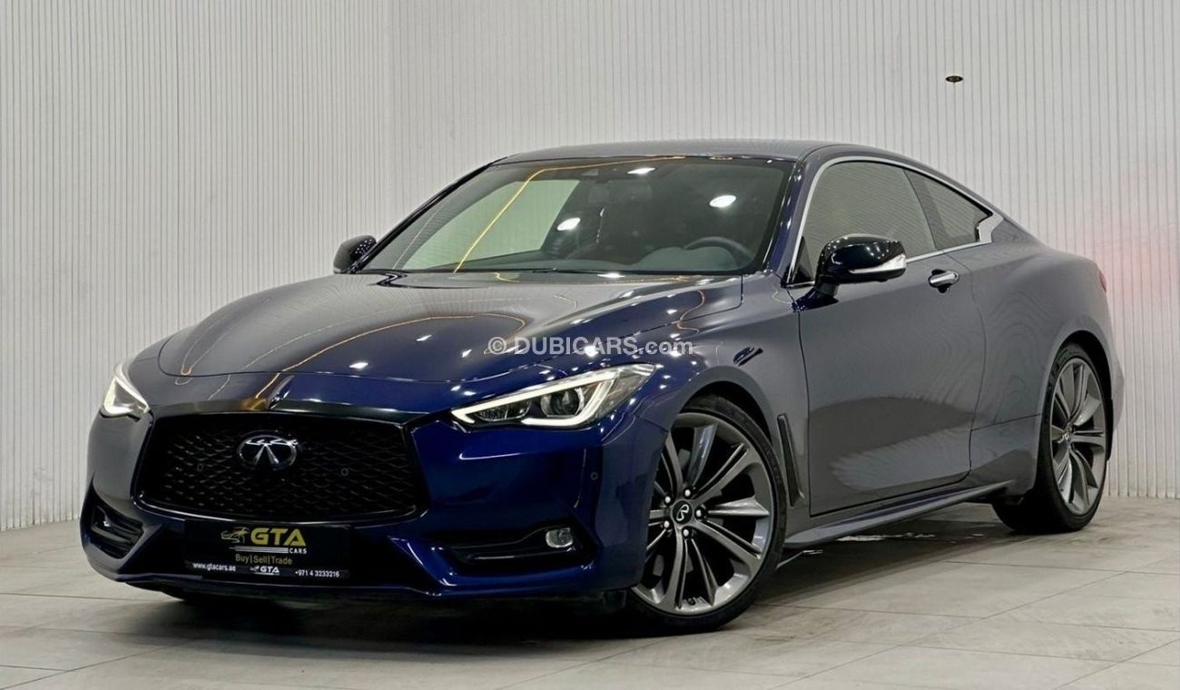 Infiniti Q60 2021 Infiniti Q60S Red Sport 400, 5 Years Infiniti Warranty, Full Infiniti Service History, GCC