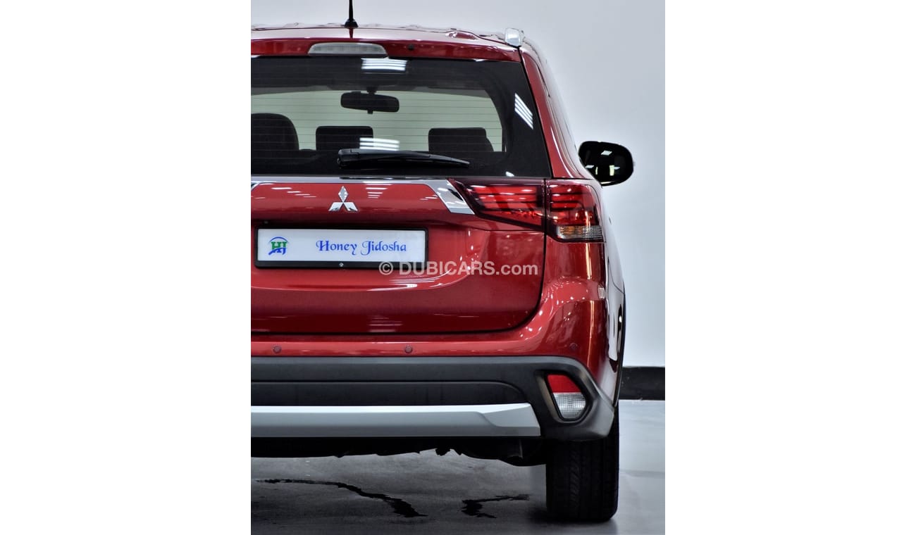 Mitsubishi Outlander EXCELLENT DEAL for our Mitsubishi Outlander 4WD ( 2016 Model ) in Red Color GCC Specs