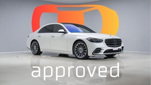 مرسيدس بنز S 500 4 Matic - 2 Years Approved Warranty - Approved Prepared Vehicle