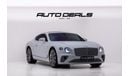 Bentley Continental GT 6.0L W12 (626 HP) Speed W12 | GCC | Warranty Available | Low Mileage | 6.0L W12