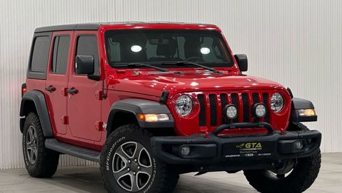 Jeep Wrangler 2018 Jeep Wrangler Unlimited Sport, Full Service History, Excellent Condition, GCC