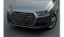 Audi Q7 45 TFSI  | 2,154 P.M  | 0% Downpayment | Excellent Condition!