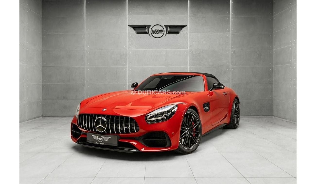 مرسيدس بنز AMG GT C Roadster | 2020 | GCC Specs | Full Options | Warranty | Low Mileage