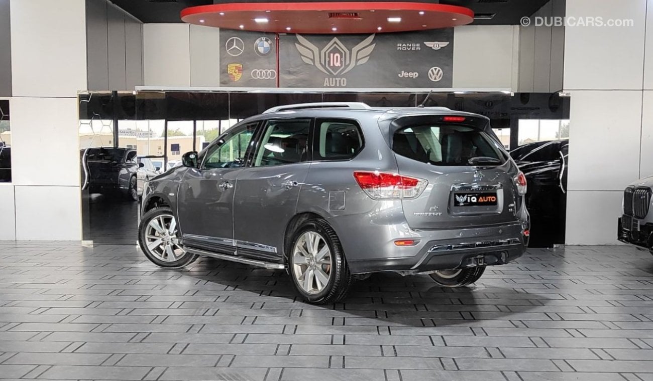 نيسان باثفايندر AED 1,350 P.M | 2016 NISSAN PATHFINDER SL 3.5 L | 7 SEATS | GCC | FULLY LOADED