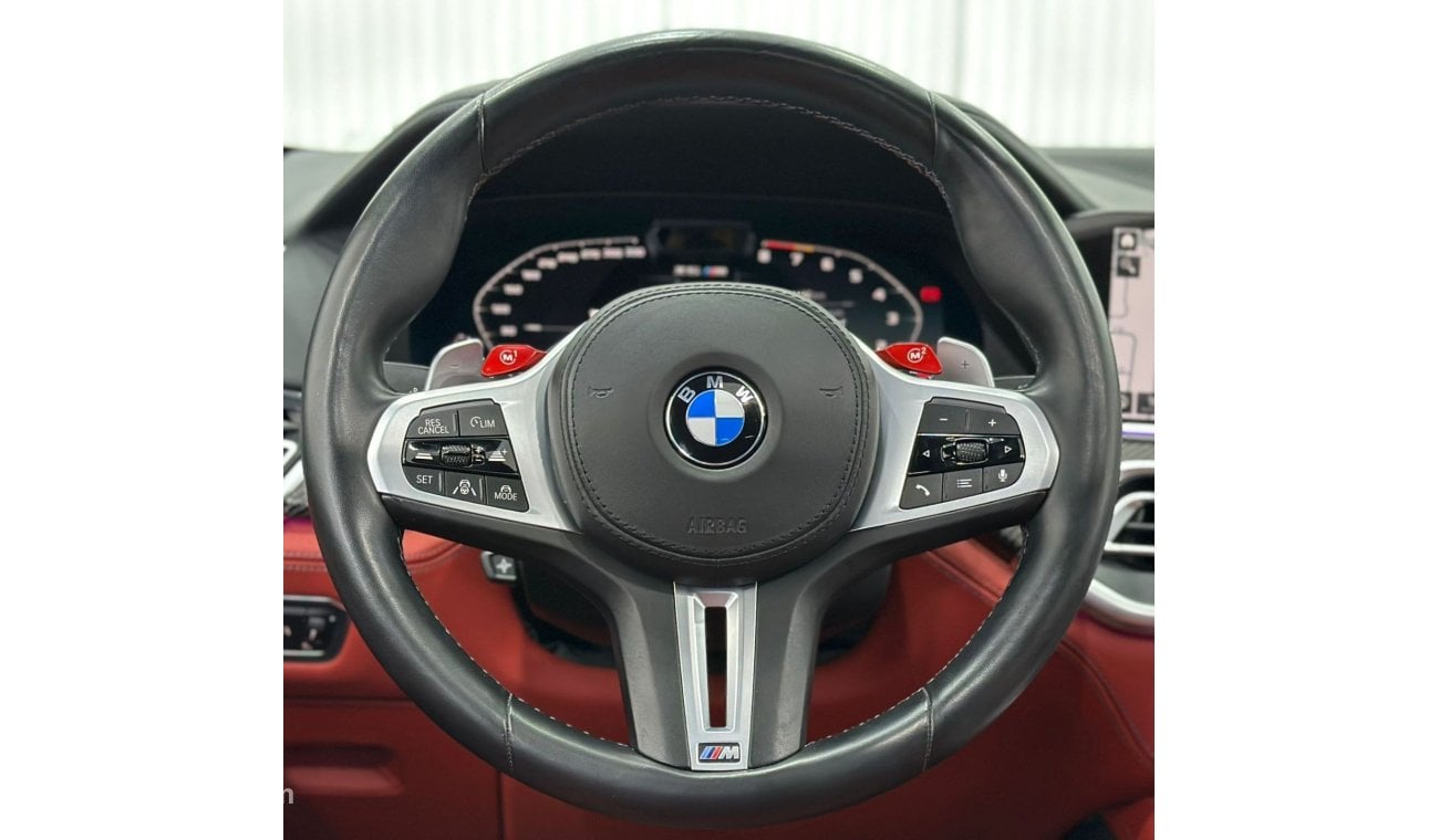 بي أم دبليو X6 M 2022 BMW X6M Competition, Feb 2027 BMW Warranty + Service Pack, Fully Loaded, Low Kms, GCC Specs