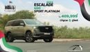 Cadillac Escalade 600 SUV Sport Platinum V8 6.2L , 2023 , 0Km , With 5 Years or 200k Km Warranty Exterior view