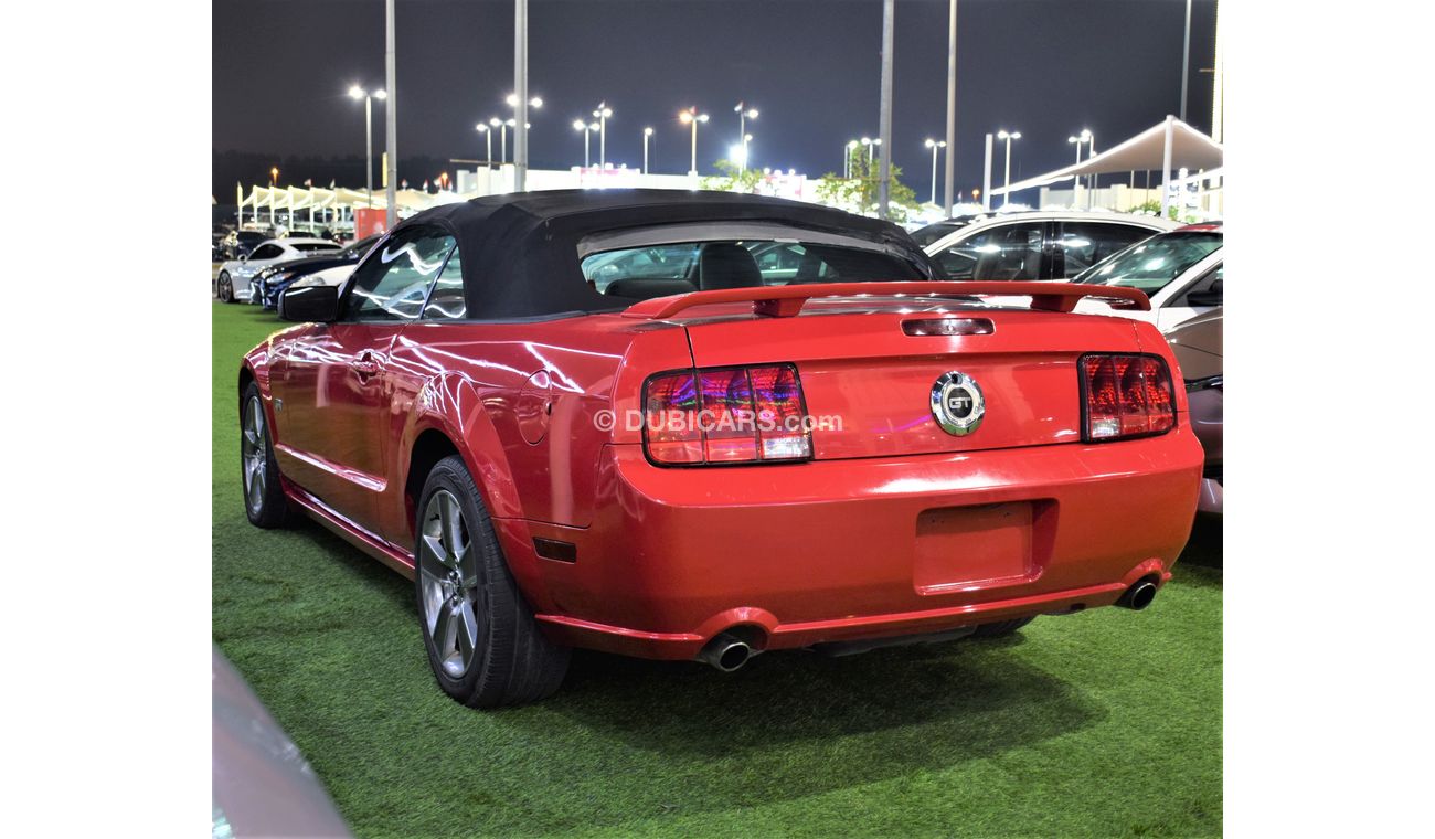 Ford Mustang EXCELLENT DEAL for our Ford Mustang GT Convertible 2008 Model!! in Red Color! GCC Specs