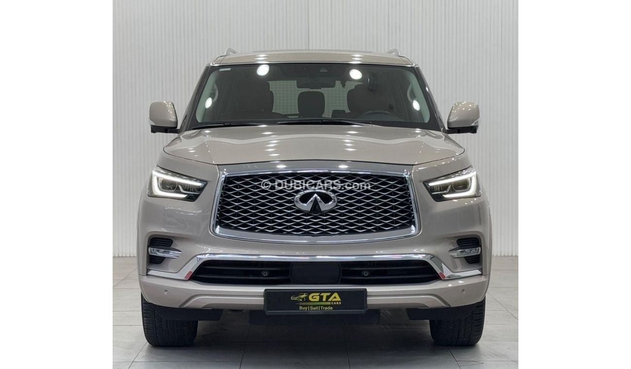 إنفينيتي QX80 Std 5.6L 2021 Infiniti QX80, One Year Warranty, Agency Full Service History, GCC