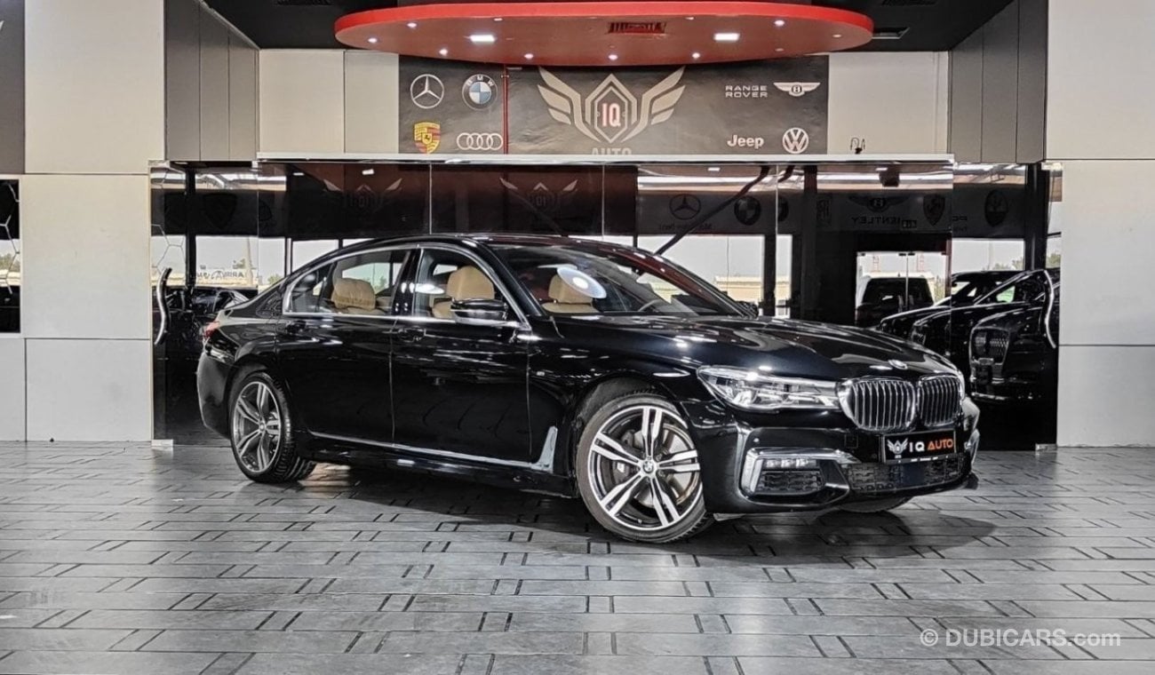 BMW 740Li M Sport AED 2,700 P.M | 2016 BMW 740Li M-SPORT | UNDER WARRANTY | GCC | VIP FULLY LOADED