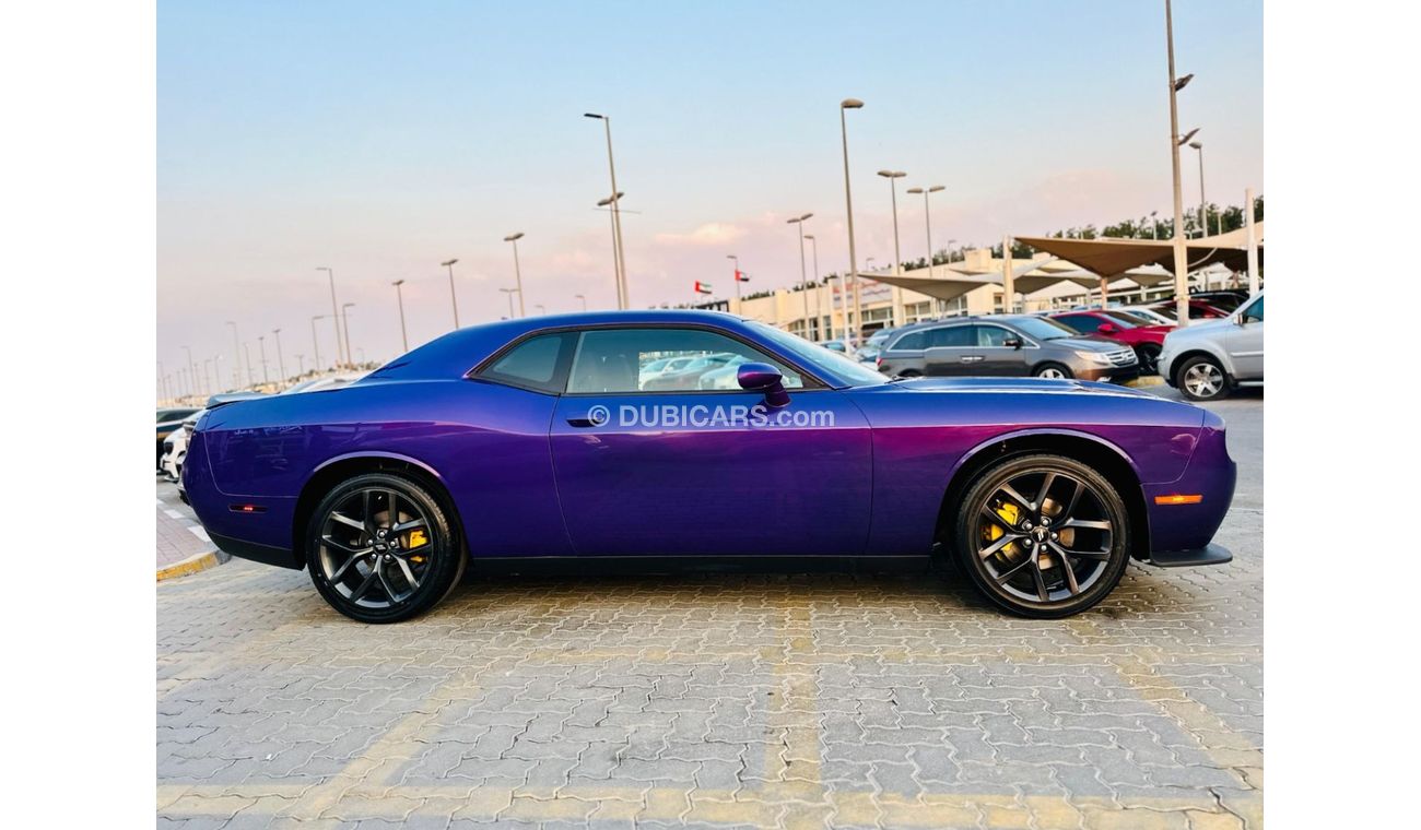 Dodge Challenger SXT 3.6L | Monthly AED 940/- | 0% DP | Blindspot | Touch Screen | Cruise Control | # 32085