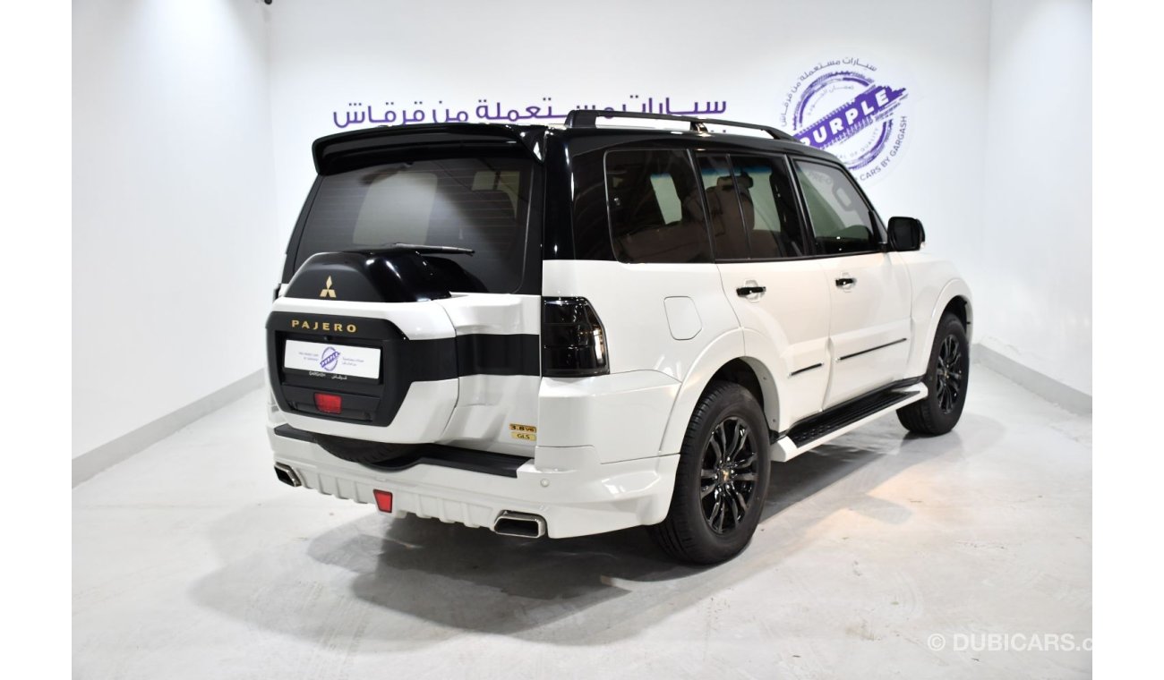 ميتسوبيشي باجيرو GLS Highline GLS Signature 4x4 | GCC | 2020 | PRE-OWNED BY GARGASH PURPLE