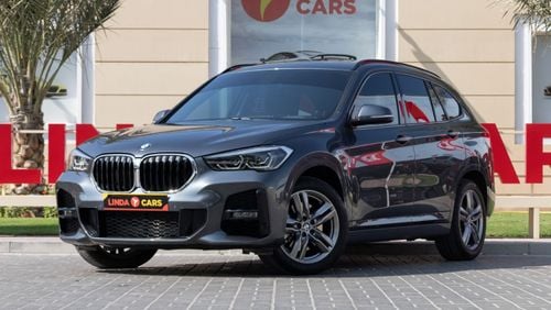 BMW X1 BMW X1 sDrive20i M-Sport 2022 GCC under Agency Warranty and Service Contract with Flexible Down-Paym