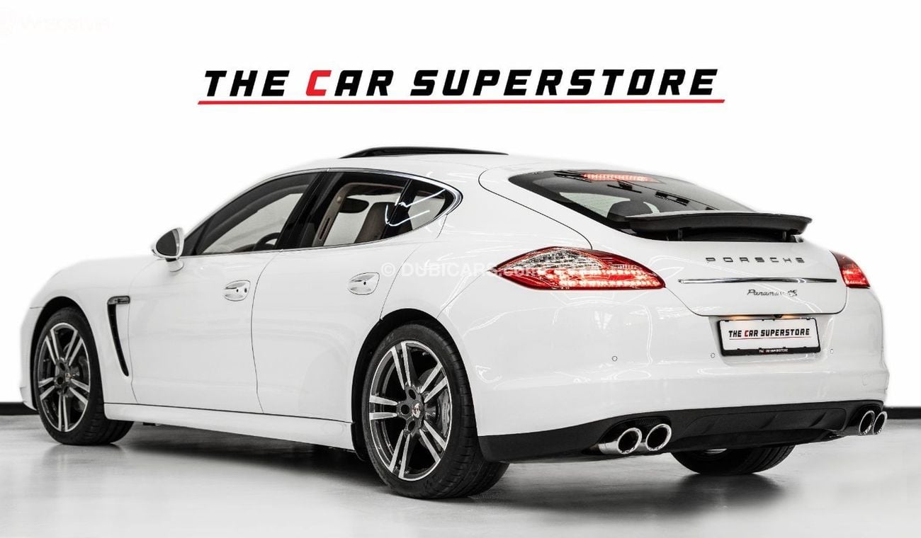 Porsche Panamera 4S 4.8L 2012 - PORSCHE PANAMERA 4 S - GCC - SERVICE HISTORY - IMMACULATE CAR