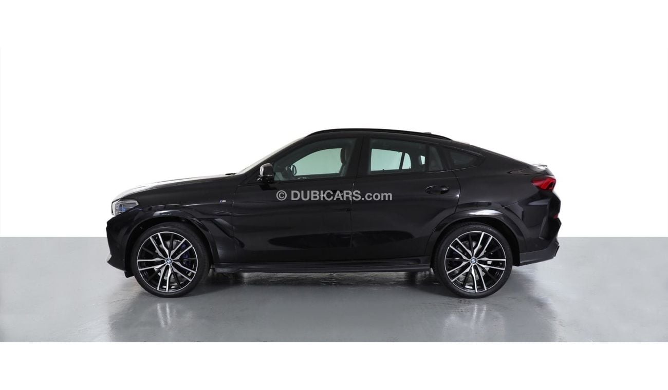 بي أم دبليو X6 40i M Sport 3.0L • 6,075x60 • 0% DP • 2023 • BMW Warranty + Service Contract