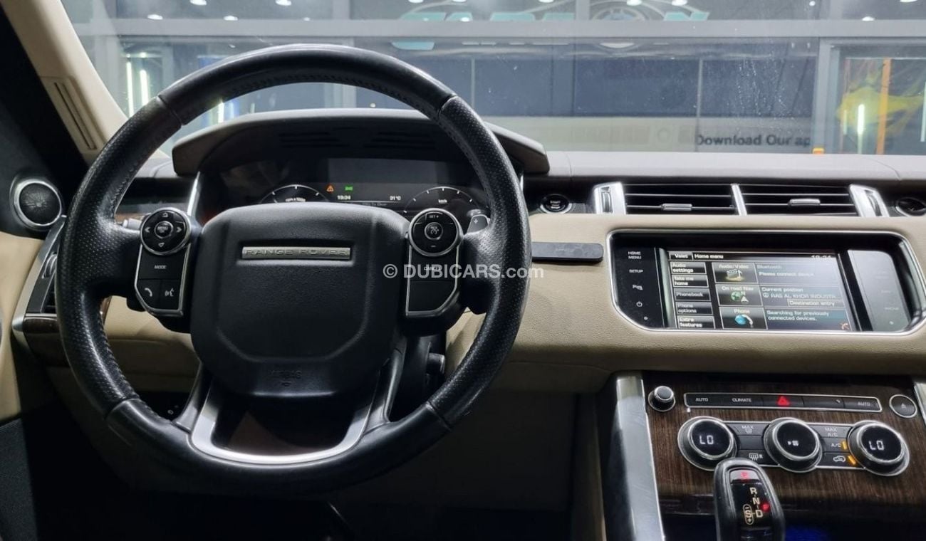 لاند روفر رينج روفر سبورت (آخر) RANGE ROVER SPORT V6 2014 GCC IN BEAUTIFUL CONDITION WITH 1 YEAR WARRANTY FOR 83K AED