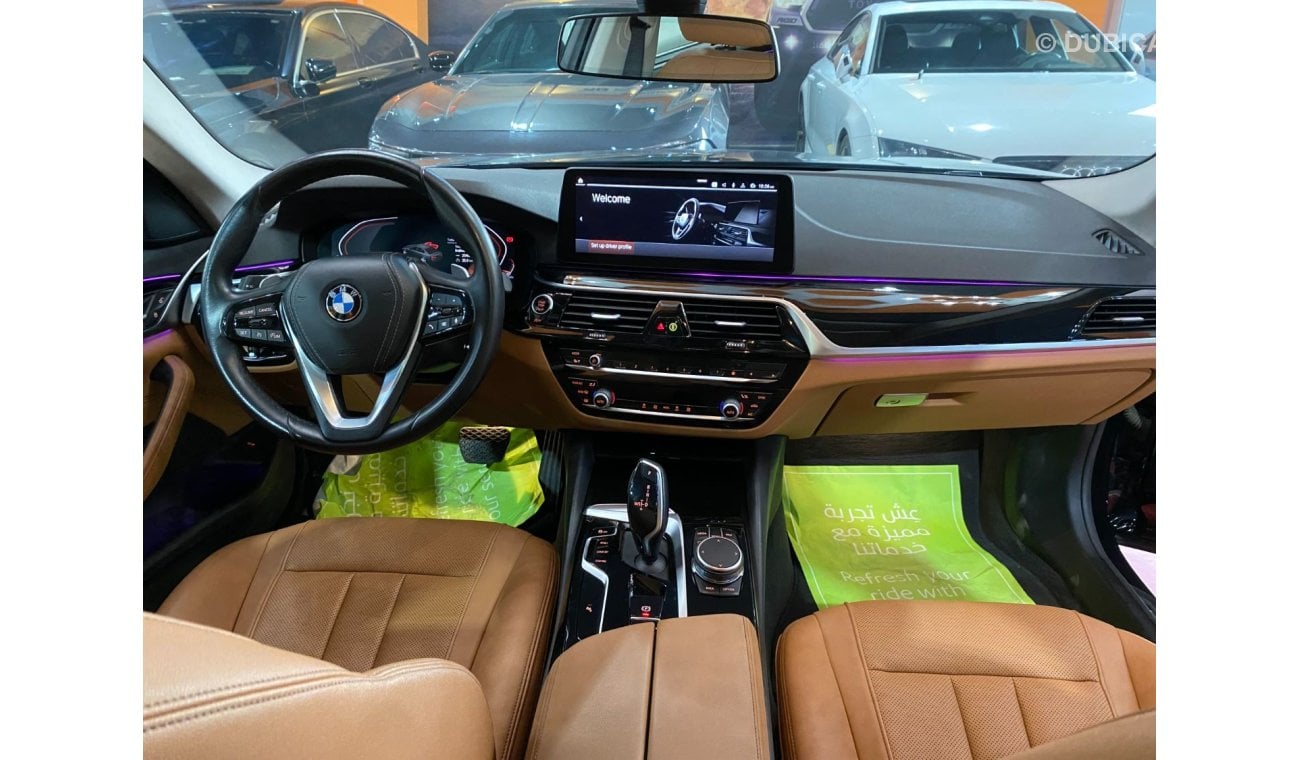 بي أم دبليو 520i 3,163 درهم إماراتي @ 0% DP | بي ام دبليو 520i I 2023 I خليجي | تحت الضمان | مملوكة مسبقًا ومعتمدة |