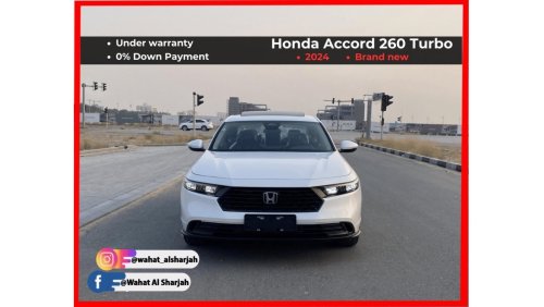 Honda Accord 1.5L Turbo | 2024 Model | 0 KMs | Warranty contract unlimited KMs