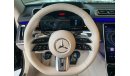 مرسيدس بنز S 63 AMG AMG (ليلي وأنيق، ديكور) * زنبرك هوائي * محور خلفي * كاميرا 360 درجة * شاشة عرض ثلاثية الأبعاد * شاشة