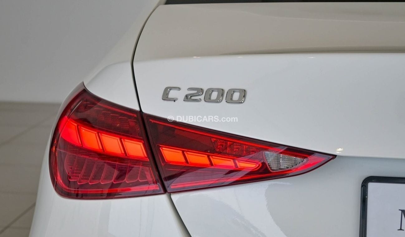 مرسيدس بنز C200 Saloon / Reference: VSB 33046 Certified Pre-Owned with up to 5 Years Service Package* and 5 Years Wa