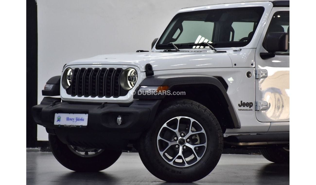 جيب رانجلر EXCELLENT DEAL for our Jeep Wrangler Unlimited SPORT 2.0L ( 2024 Model ) in White Color GCC Specs