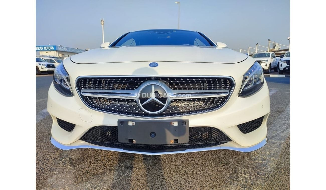 مرسيدس بنز S 550 Mercedes-benz || s550- 4Matic || Coupe  || 2017 WHITE PETROL 85491	LHD AUTO	WDD2173851A009930