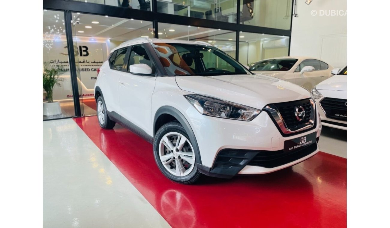 Nissan Kicks S AED 860 EMi @ 0% DP | 2020  | GCC | 1.6L | Under Warranty | Low Mileage |