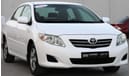 Toyota Corolla Toyota Corolla 2009 GCC, without accidents, very clean from inside and outside