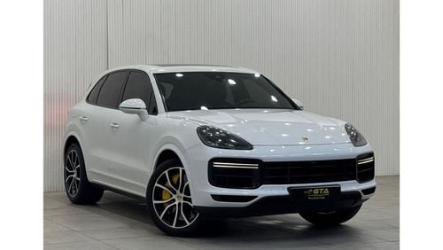 بورش كايان Turbo 4.0L (545 HP) 2019 Porsche Cayenne Turbo, Jan 2025 Porsche Agency Warranty, Full Service Histo