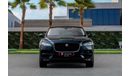 Jaguar F Pace 35T | 1,958 P.M  | 0% Downpayment | Full Agency History!