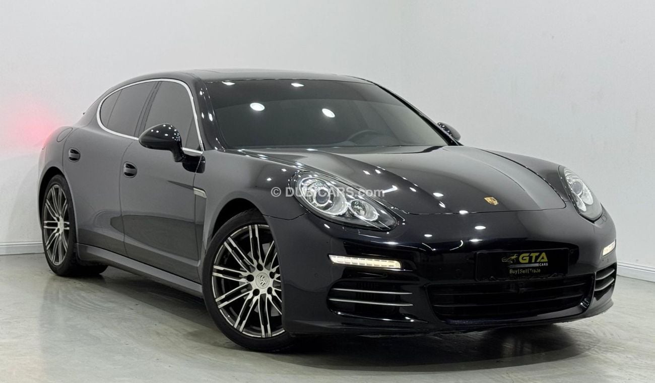 بورش باناميرا 4S 3.0L 2015 Porsche Panamera 4S, Service History, Excellent Condition, GCC