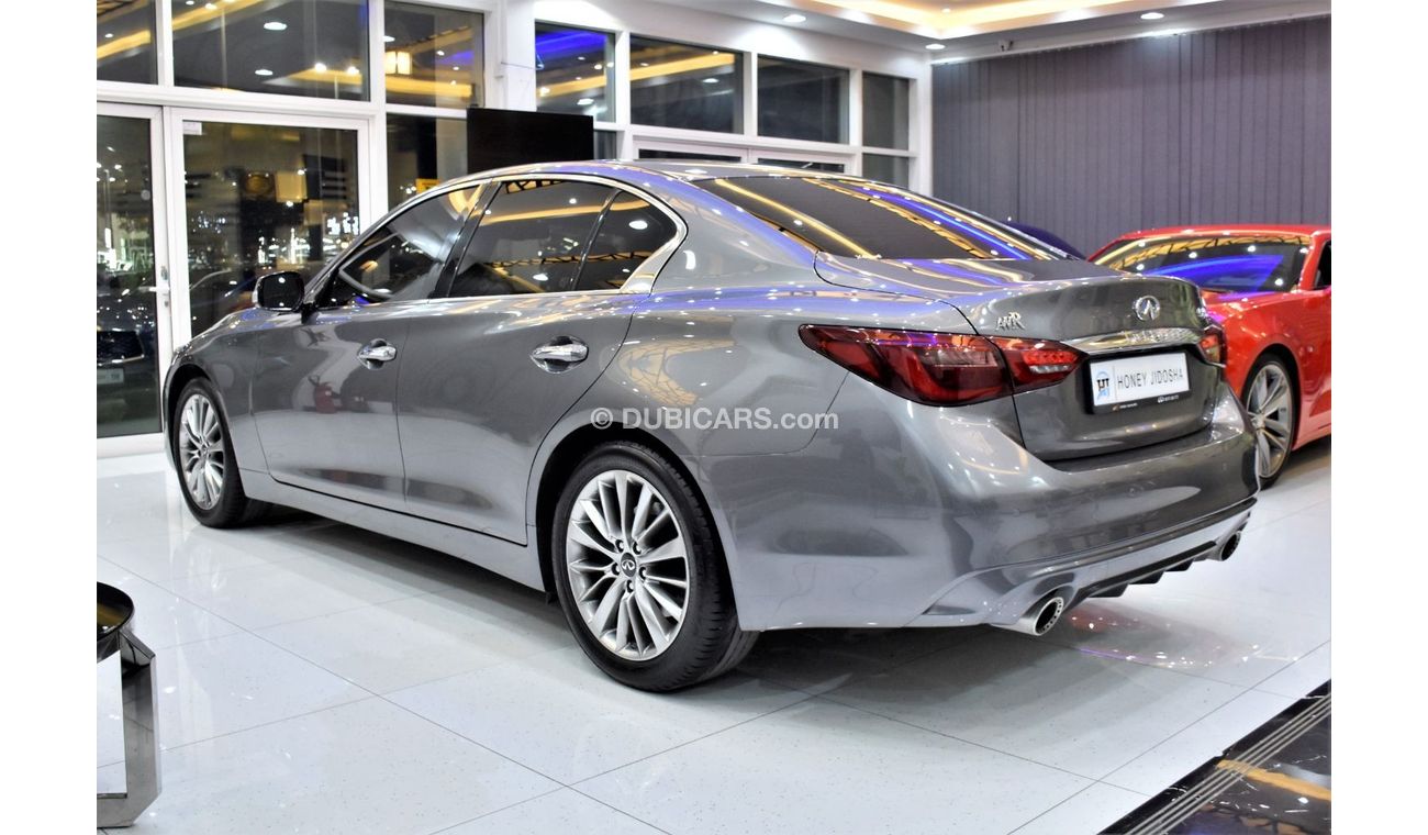 Infiniti Q50 EXCELLENT DEAL for our Infiniti Q50 ( 2023 Model ) in Grey Color GCC Specs