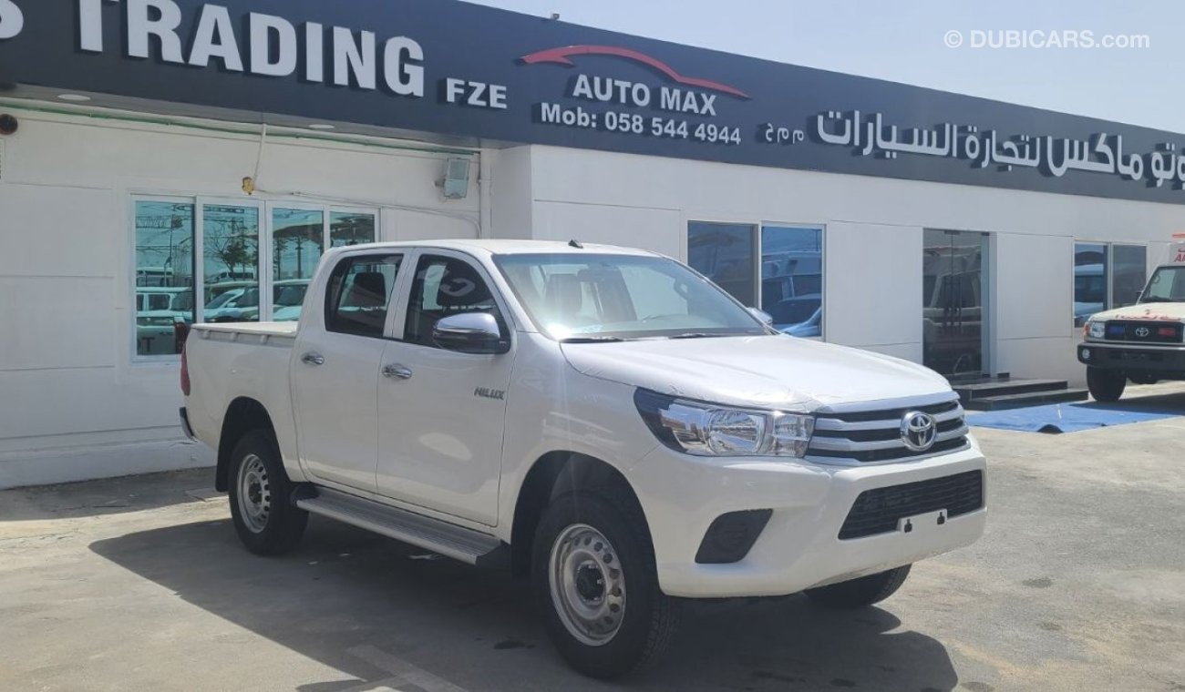 تويوتا هيلوكس TOYOTA HILUX DOUBLE CABIN 2.7L AT PETROL MODEL YEAR 2024 COLOR WHITE