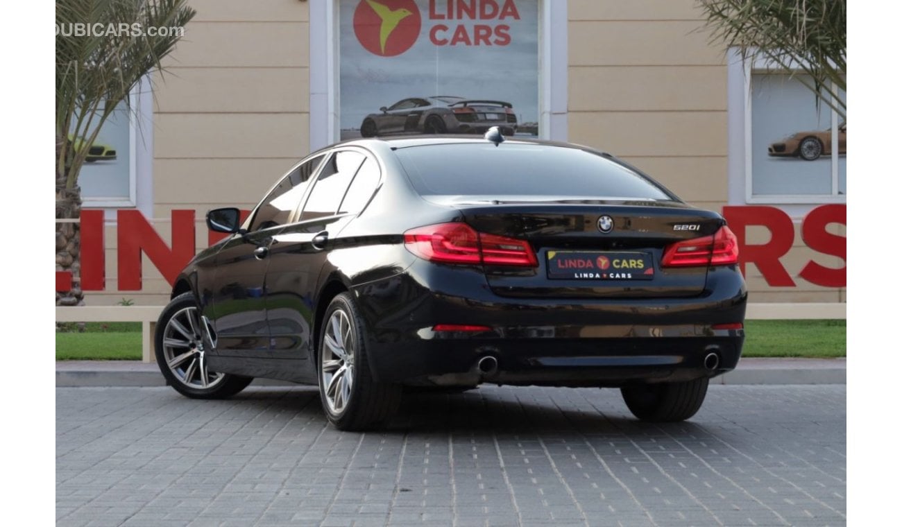 BMW 520i exclusive BMW 520i 2018 (LOWEST MILEAGE) GCC under Warranty with Flexible Down-Payment.