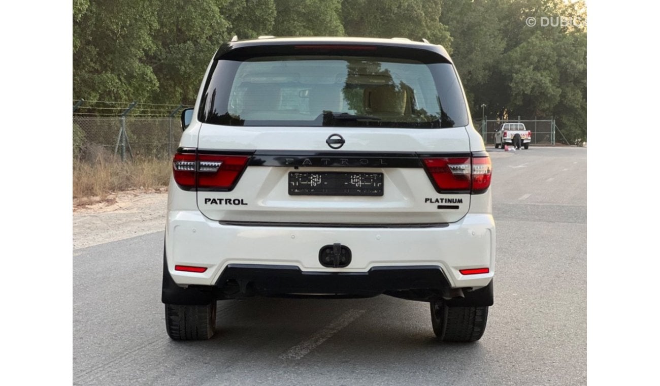 نيسان باترول Nissan patrol SE platinum/ V8/ 5.6  / model:2013 face lifted to 2022 in a good condition GCC full op