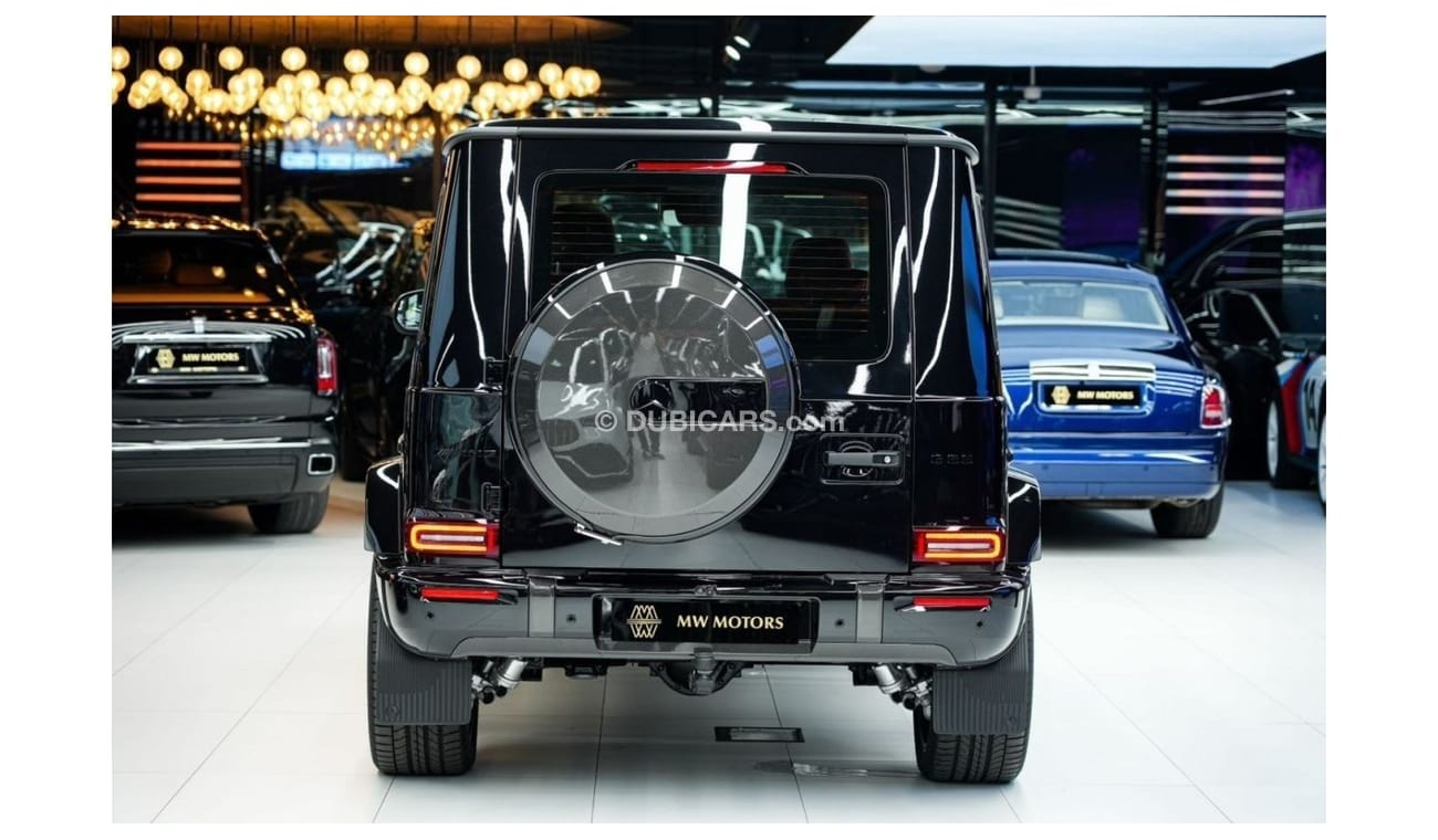 مرسيدس بنز G 63 AMG Mercedes-Benz G 63 | 2025 GCC 0km | Agency Warranty | Double Night Package | 360 View | 22 Inch Rims