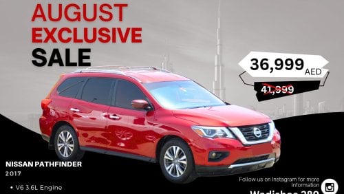 Nissan Pathfinder SV Family car in good condition, ready for use//RED INSIDE//SPECIAL PRICE WITH GUARANTEE