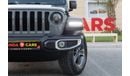 جيب رانجلر Unlimited Sahara 3.6L Jeep Wrangler Unlimited Sahara 2023 GCC under Agency Warranty with Flexible Do