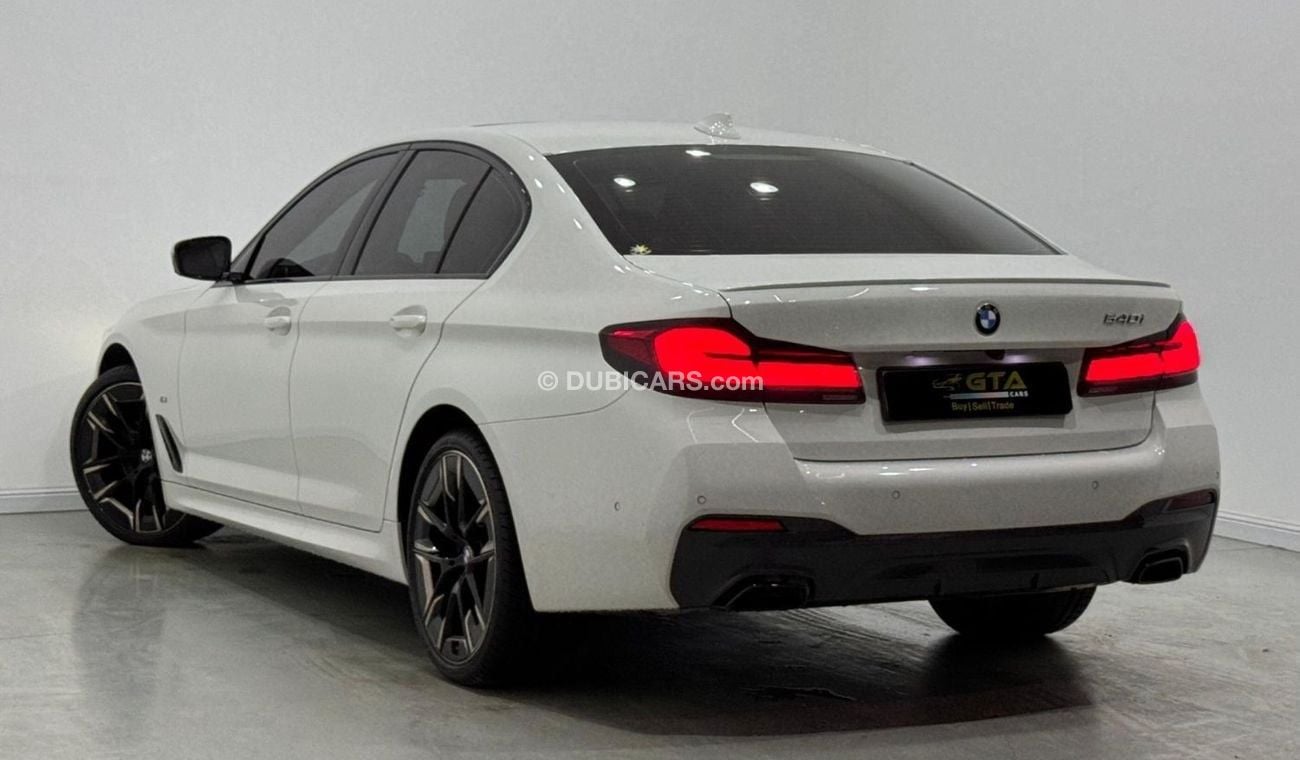 بي أم دبليو 540i M Sport 3.0L 2021 BMW 540i M-Sport, Feb 2026 BMW Warranty + Service Pack, Low Kms, GCC