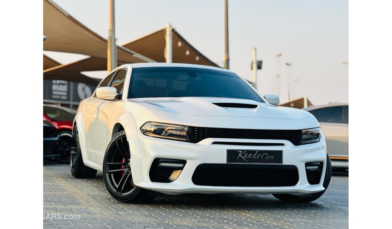 دودج تشارجر SRT ScatPack | Monthly AED 1520/- | 0% DP | Sunroof | Memory Seats | Alcantara Seats | # 48443