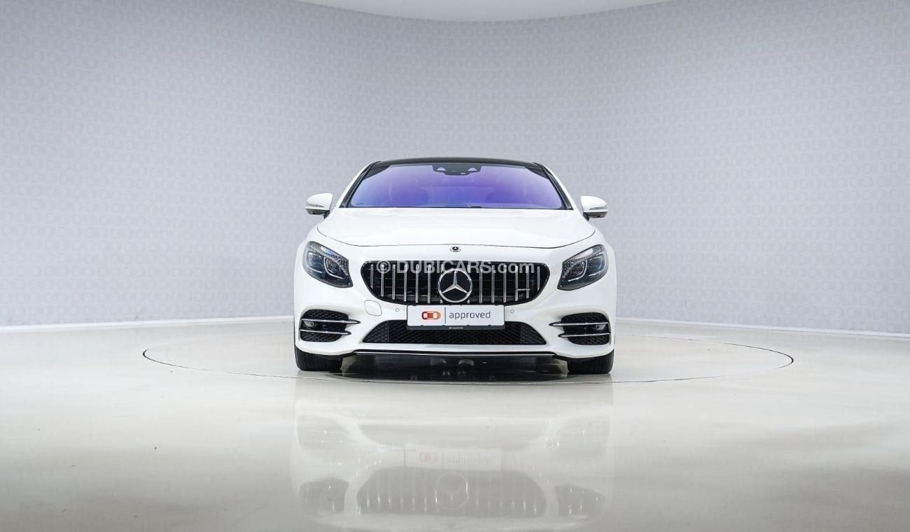 مرسيدس بنز S 560 كوبيه AMG Line 4Matic - AED 5,912 P/M - 2 Years Warranty